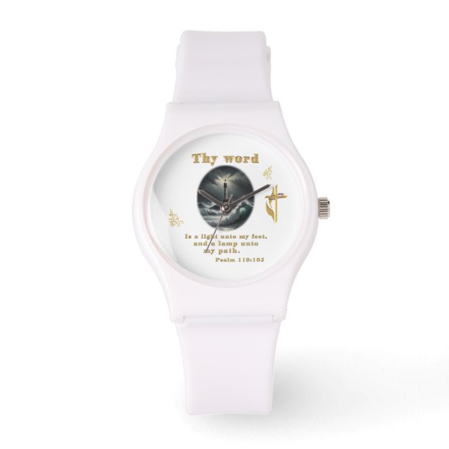 Psalm 119 armbandsur (Framsida)