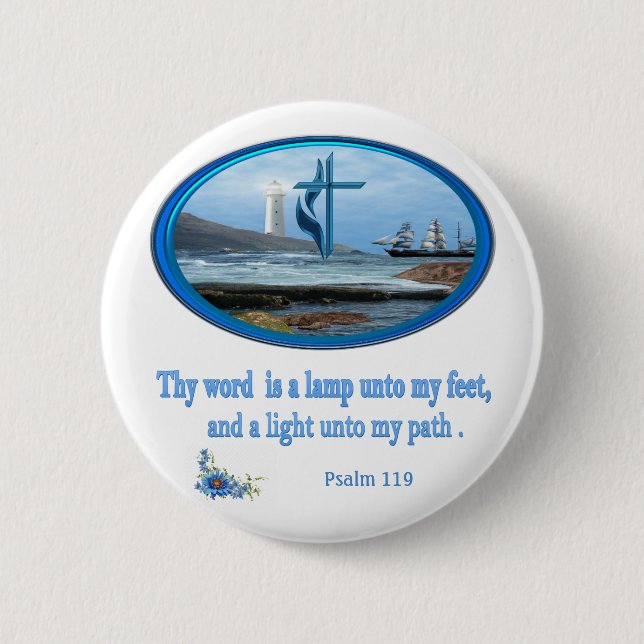 Psalm 119 Christian Clothing Knapp (Framsida)
