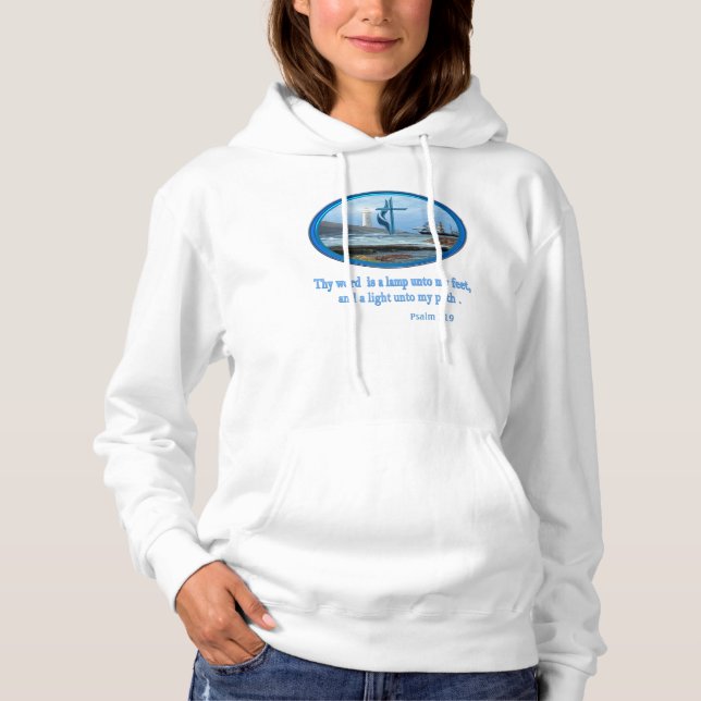 Psalm 119 Christian Clothing T Shirt (Framsida)