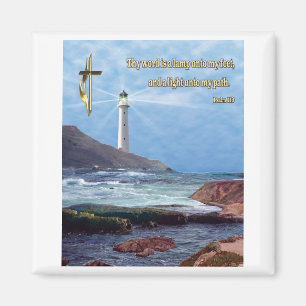 Psalm 119 Kristna fyr-gåvor Magnet