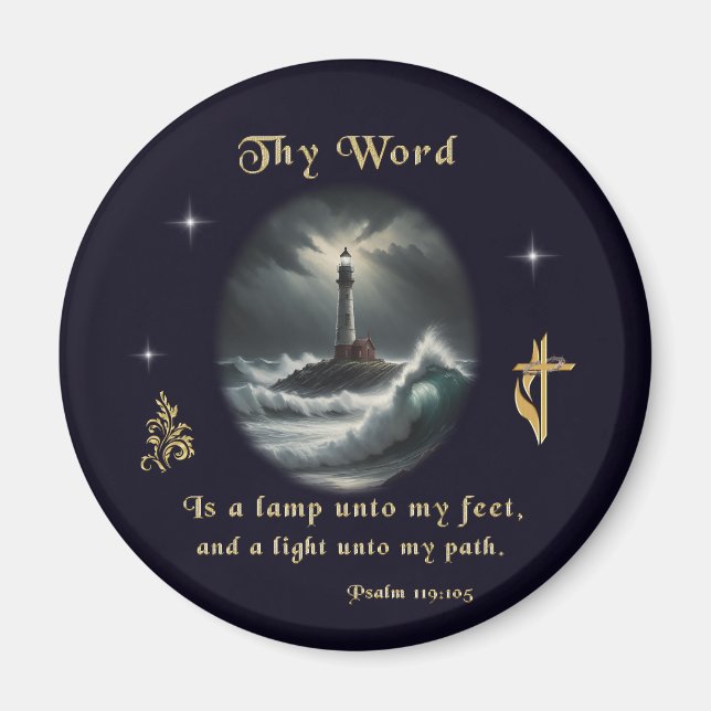 Psalm 119 magnet (Framsidan)