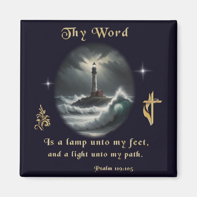 Psalm 119 magnet (Framsidan)