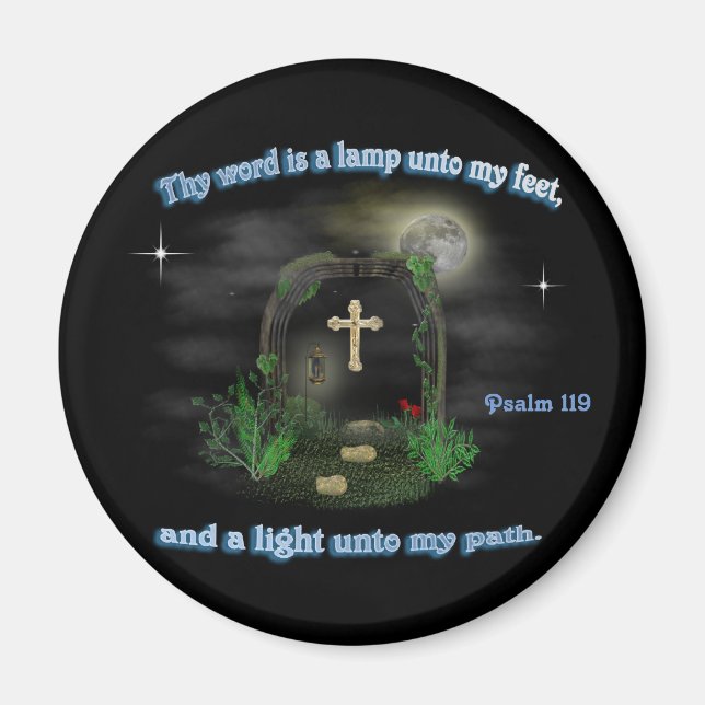 Psalm 119 magnet (Framsidan)
