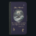 Psalm 119 plånboksfodral för samsung galaxy s5<br><div class="desc">Psalm 19 Kristna kläder med mera</div>