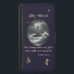 Psalm 119 plånboksfodral för samsung galaxy s5<br><div class="desc">Psalm 19 Kristna kläder med mera</div>
