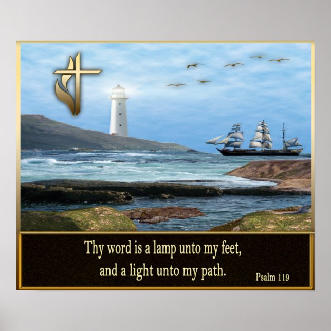 Psalm 119 poster (Framsidan)