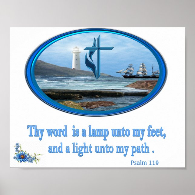 Psalm 119 poster (Framsidan)