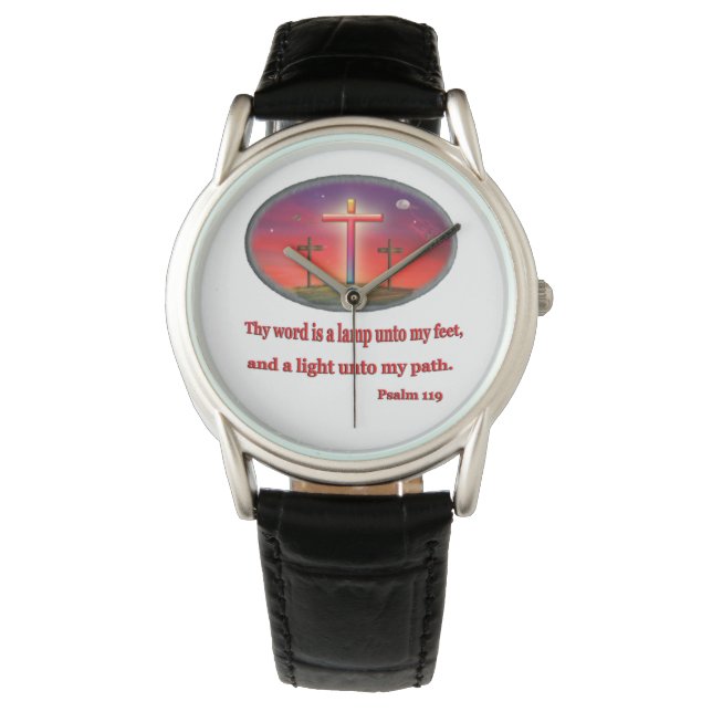 Psalm 119 presenter armbandsur (Framsida)