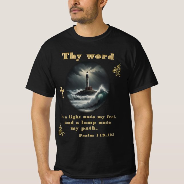 Psalm 119 t shirt (Framsida)