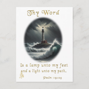 Psalm 119 vykort