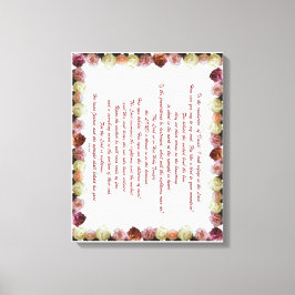 Psalm 11, Scripture, Bible Verse Canvastryck