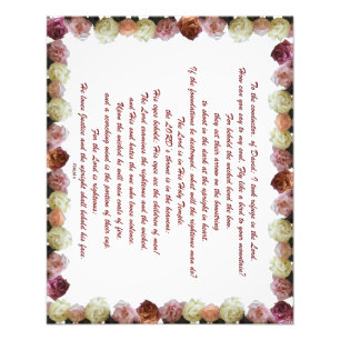 Psalm 11, Scripture, Bible Verse Fototryck