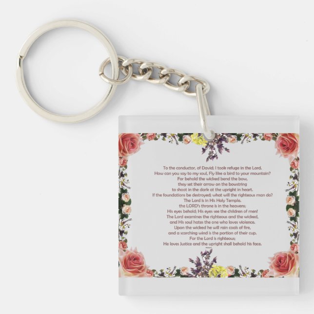 Psalm 11, till David ledare. (Framsidan)