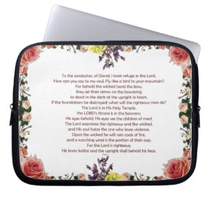Psalm 11, till David ledare. Laptop Fodral