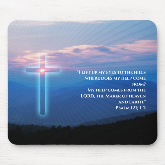 Psalm 121. 1-2 - kristen musmatta (Framsidan)