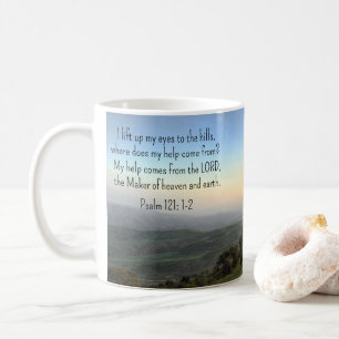 Psalm 121:1-2 * Mugg * I hiss upp öga