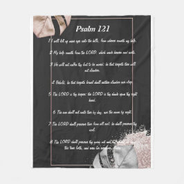Psalm 121  fleecefilt