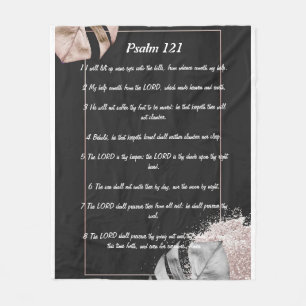 Psalm 121 fleecefilt