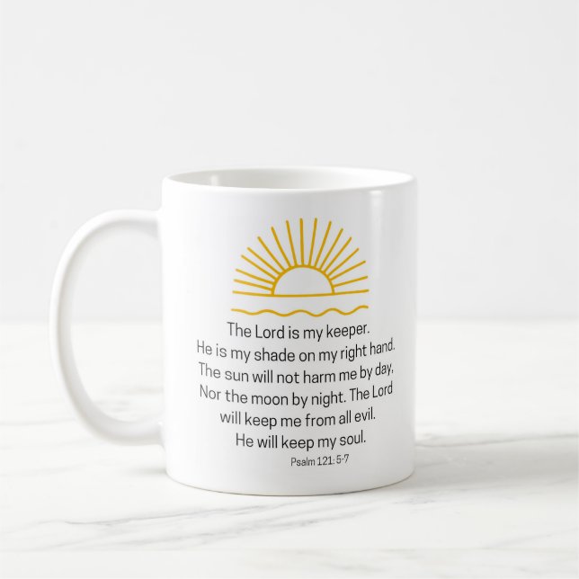 Psalm 121 Kaffe Mugg (Vänster)