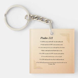 Psalm 121- nyckelkedja