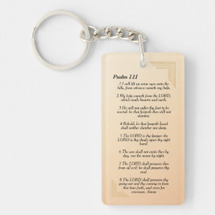 Psalm 121- nyckelkedja
