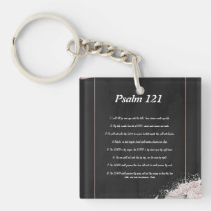 Psalm 121-nyckelkedja