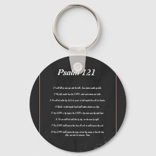 Psalm 121-nyckelkedja nyckelring
