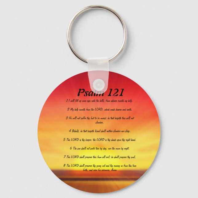 Psalm 121 nyckelring (Framsida)