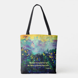 Psalm 121 Tote Tygkasse