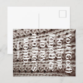 Psalm 139:13 Du sticka tillsammans med skriptkort Vykort