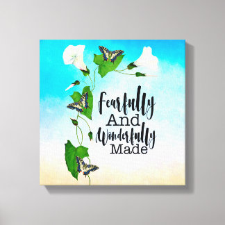 Psalm 139:14 är rädd och underligt. canvastryck