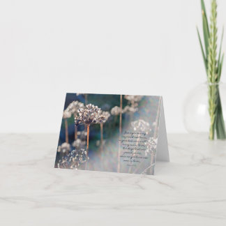 Psalm 139:16 Solskyddskort tomt Kort