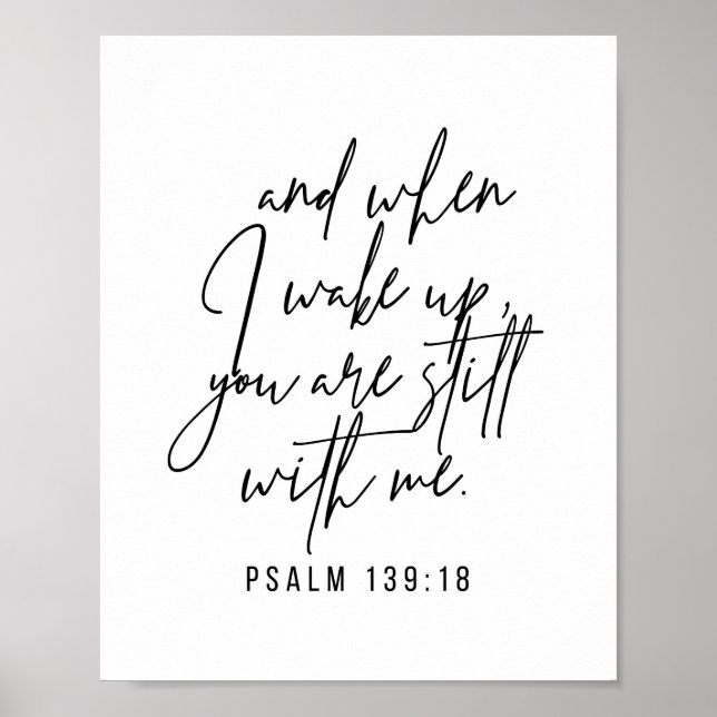 Psalm 139:18 poster (Framsidan)