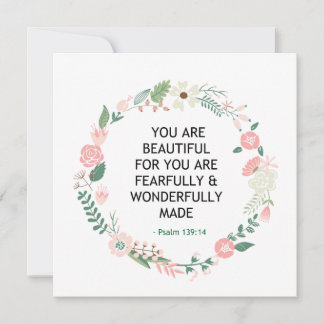 Psalm 139 Du är vacker