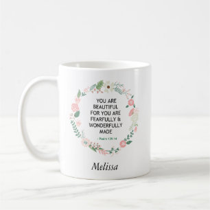 Psalm 139 Du är vacker Kaffemugg