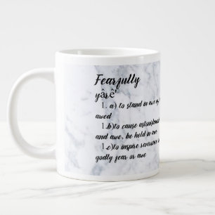 Psalm 139 Mugg Jumbo Mugg