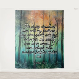 Psalm 144:2 Wedding Backdrop