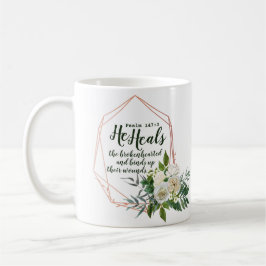 Psalm 147:3 Kaffe Mugg