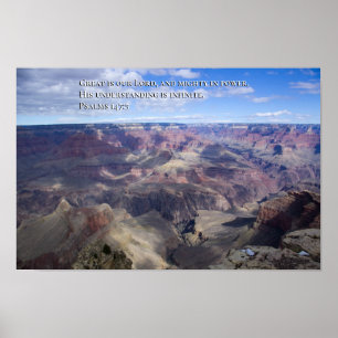 Psalm 147:5 poster