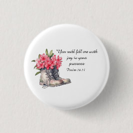 Psalm 16:11 Button Knapp
