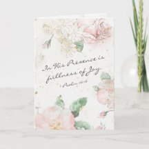 Psalm 16:11 I sin närvaro är Joy full.