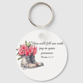 Psalm 16:11 Keychain Nyckelring