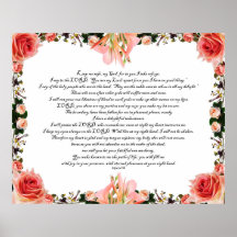 Psalm 16, Bibelverse, Väggdekoration