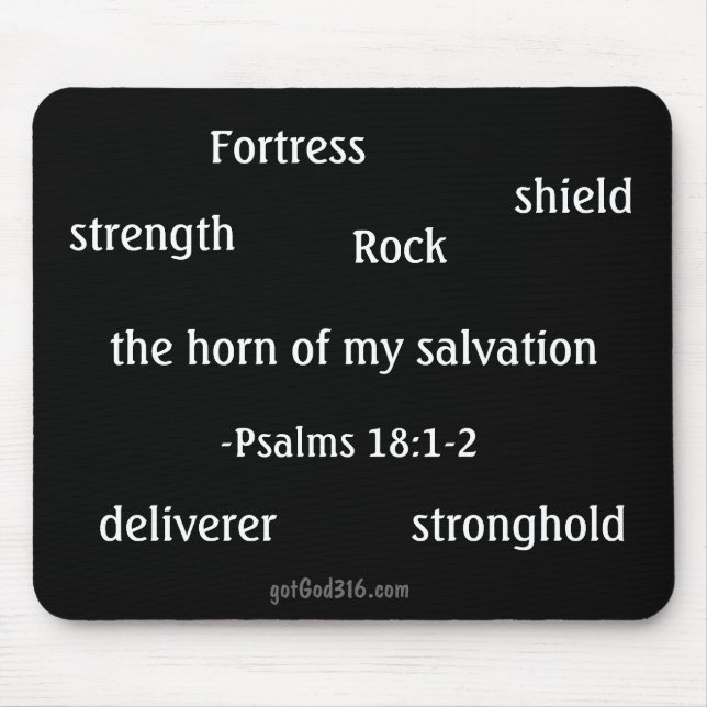 Psalm 18:1-2 gotGod316l.com Musmatta (Framsidan)