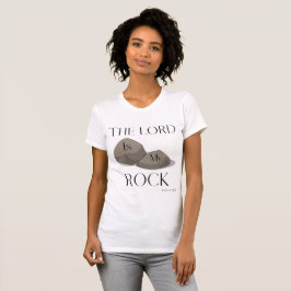 Psalm 18:2 Bibelskriptcitat KJV Kvinnor T Shirt