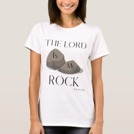 Psalm 18:2 Bibelskriptcitat KJV Womans's T Shirt