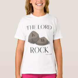 Psalm 18:2 Bible Scripture Quote KJV Girl's T Shirt
