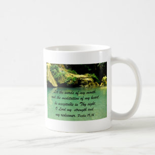 Psalm 19:14 kaffemugg