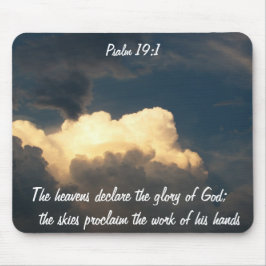 Psalm 19:1 Guds härlighet Musmatta