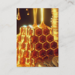 Psalm 19:9-10 KJV-kort - Sötare än honung Visitkort